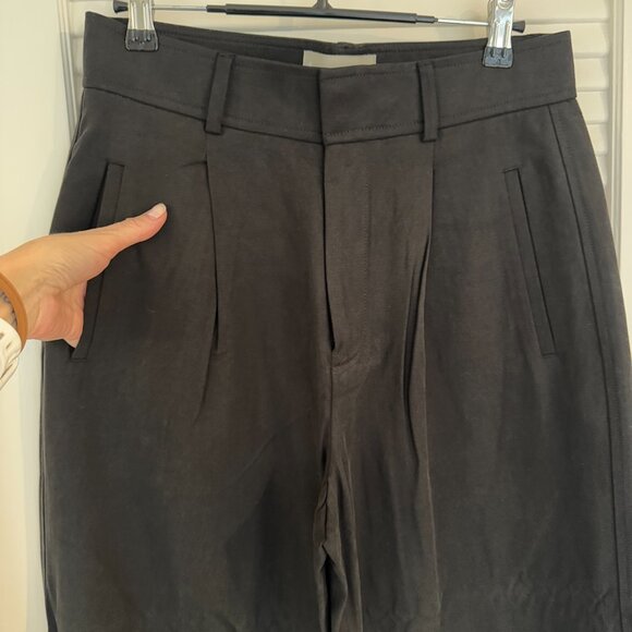 The Way High Drape Pant - Black - Size 4S (30"inseam) - Picture 5 of 9